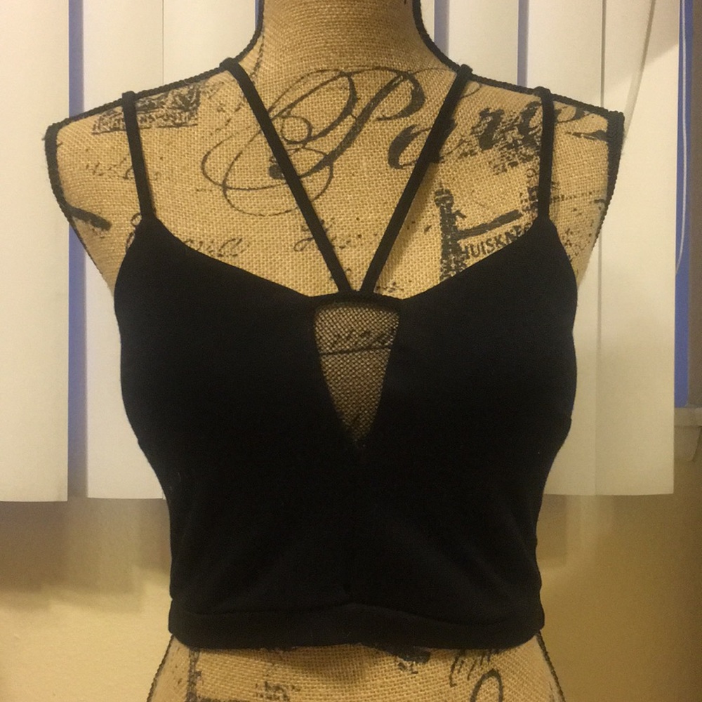 Back crop top
